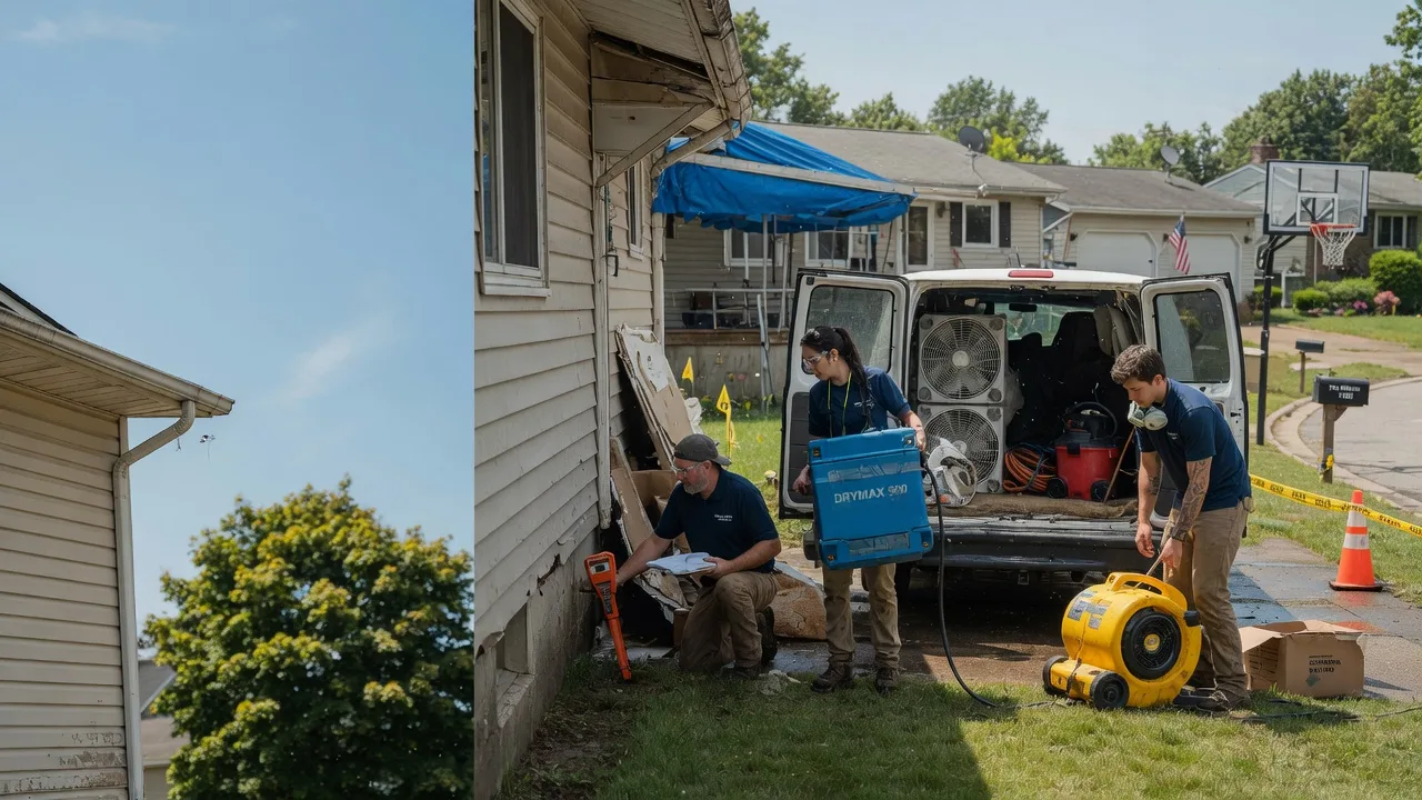 Ceiling Leak Cleanup in Biddeford, ME near me