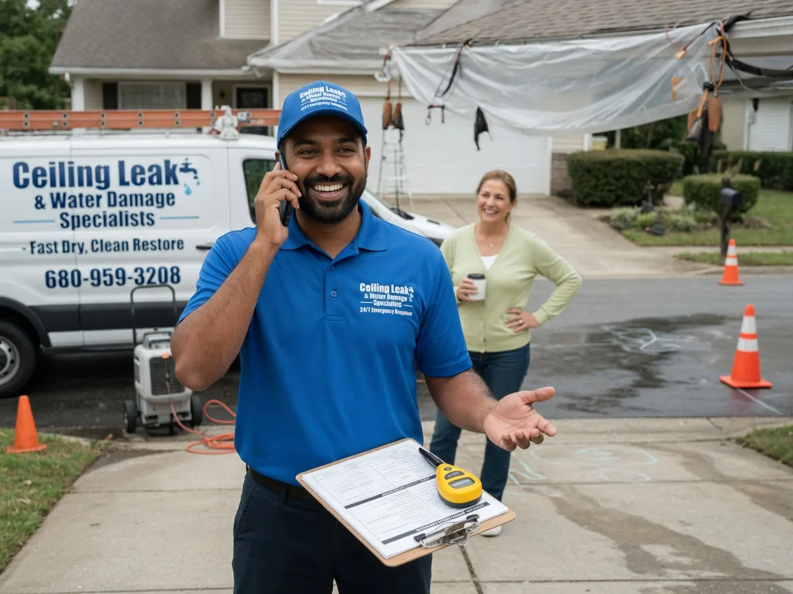 Ceiling Leak Cleanup Biddeford, ME FAQs